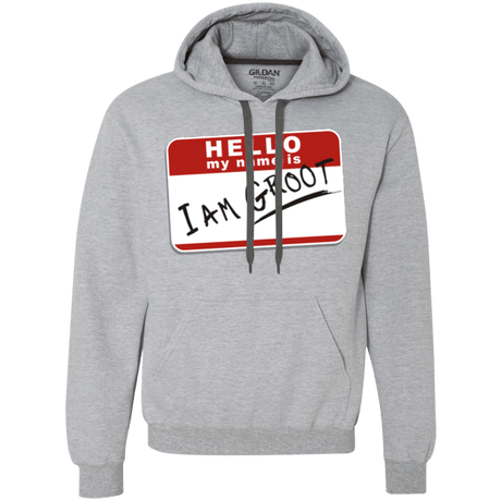 Sweatshirts Sport Grey / Small I am Groot Premium Fleece Hoodie