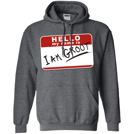 Sweatshirts Dark Heather / Small I am Groot Pullover Hoodie