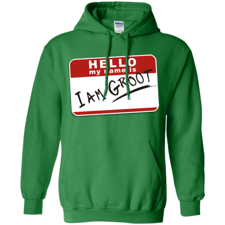 Sweatshirts Irish Green / Small I am Groot Pullover Hoodie