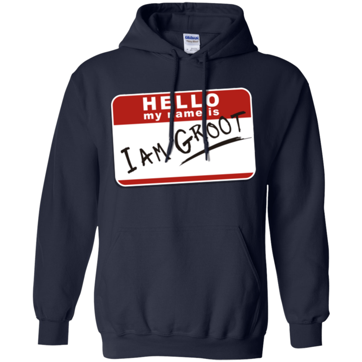 Sweatshirts Navy / Small I am Groot Pullover Hoodie