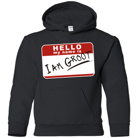 Sweatshirts Black / YS I am Groot Youth Hoodie