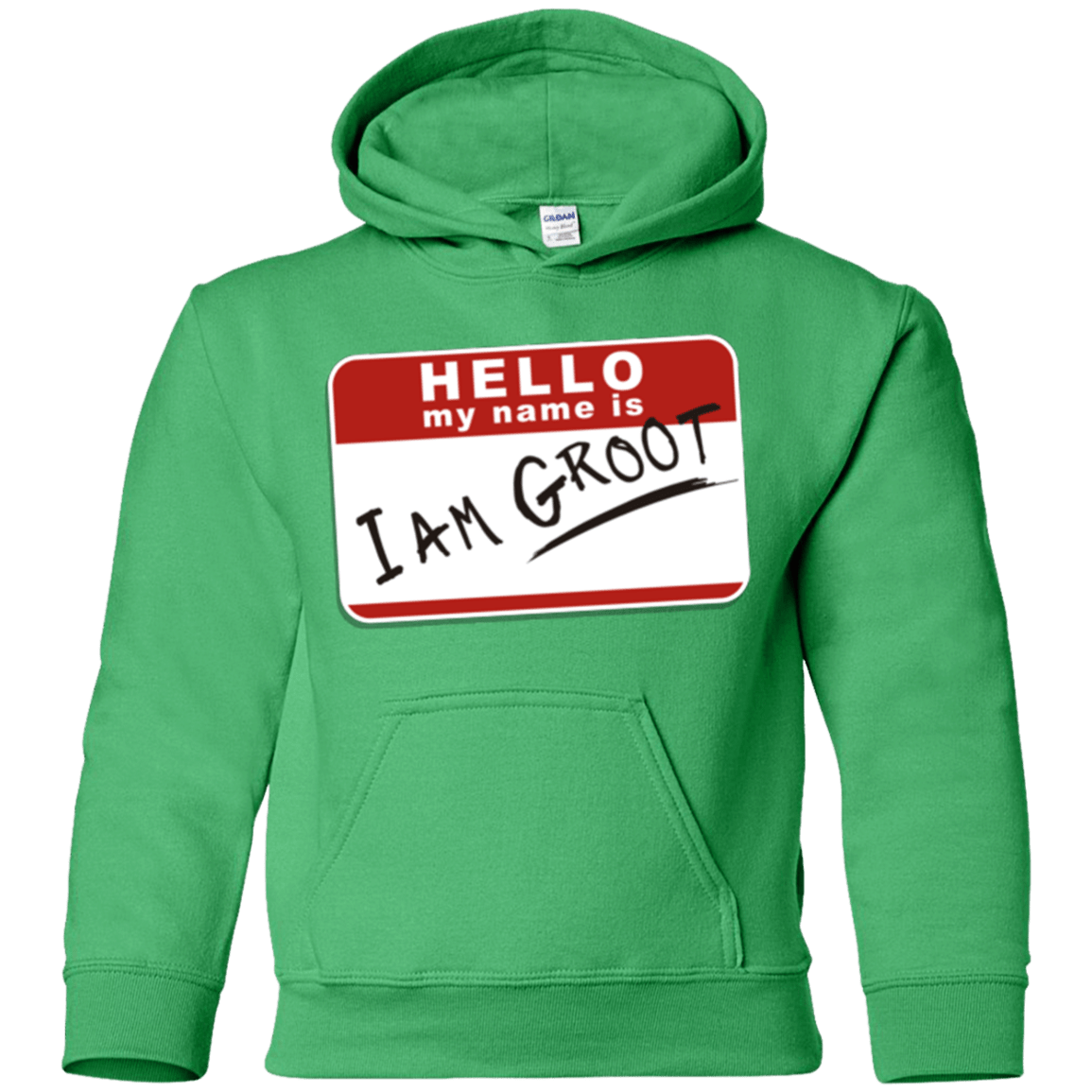 Sweatshirts Irish Green / YS I am Groot Youth Hoodie