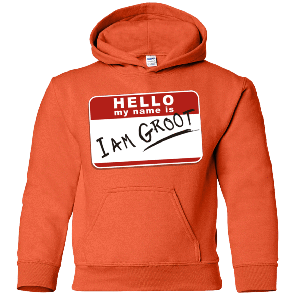 Sweatshirts Orange / YS I am Groot Youth Hoodie