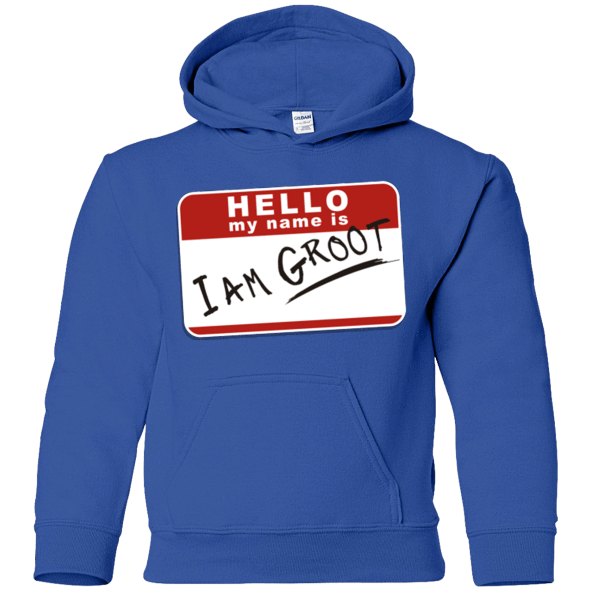Sweatshirts Royal / YS I am Groot Youth Hoodie