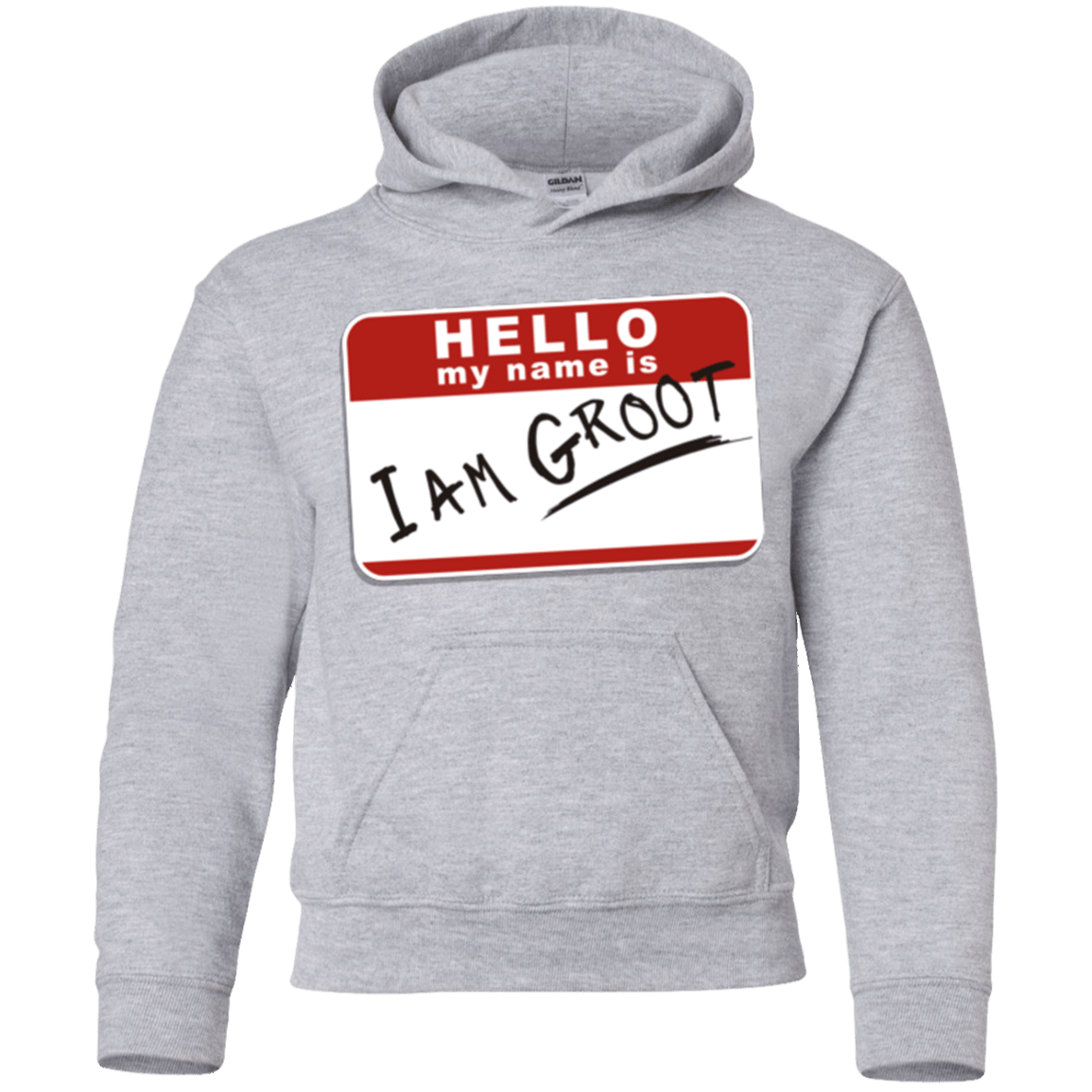 Sweatshirts Sport Grey / YS I am Groot Youth Hoodie