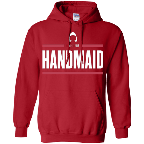 Sweatshirts Red / Small I Am Not Your Handmaid Pullover Hoodie