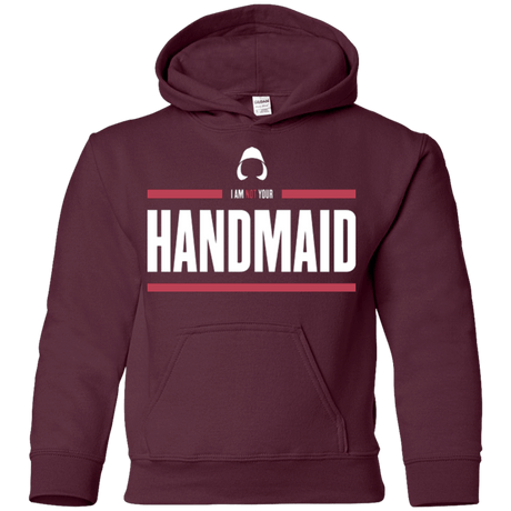 Sweatshirts Maroon / YS I Am Not Your Handmaid Youth Hoodie