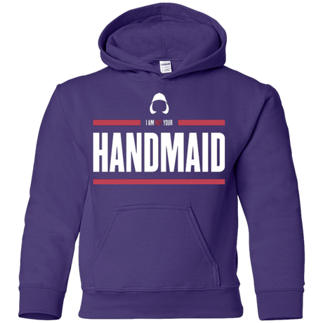 Sweatshirts Purple / YS I Am Not Your Handmaid Youth Hoodie