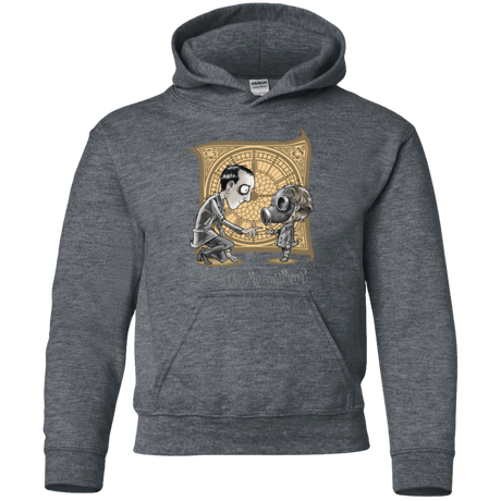 Sweatshirts Dark Heather / YS I Am Not Your Mummy Youth Hoodie