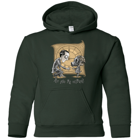 Sweatshirts Forest Green / YS I Am Not Your Mummy Youth Hoodie