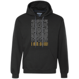 Sweatshirts Black / Small I am Odin Premium Fleece Hoodie