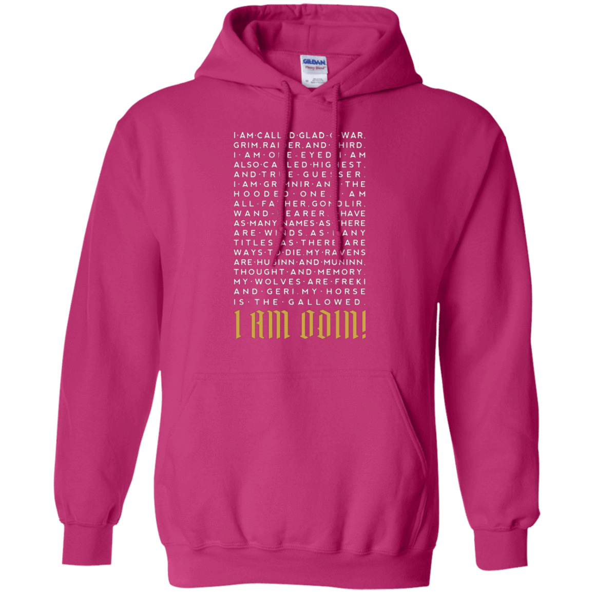 Sweatshirts Heliconia / Small I am Odin Pullover Hoodie