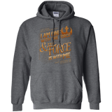 Sweatshirts Dark Heather / S I Am One With The Force Pullover Hoodie