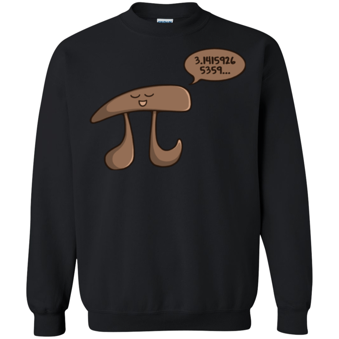 Sweatshirts Black / Small I am Pi Crewneck Sweatshirt