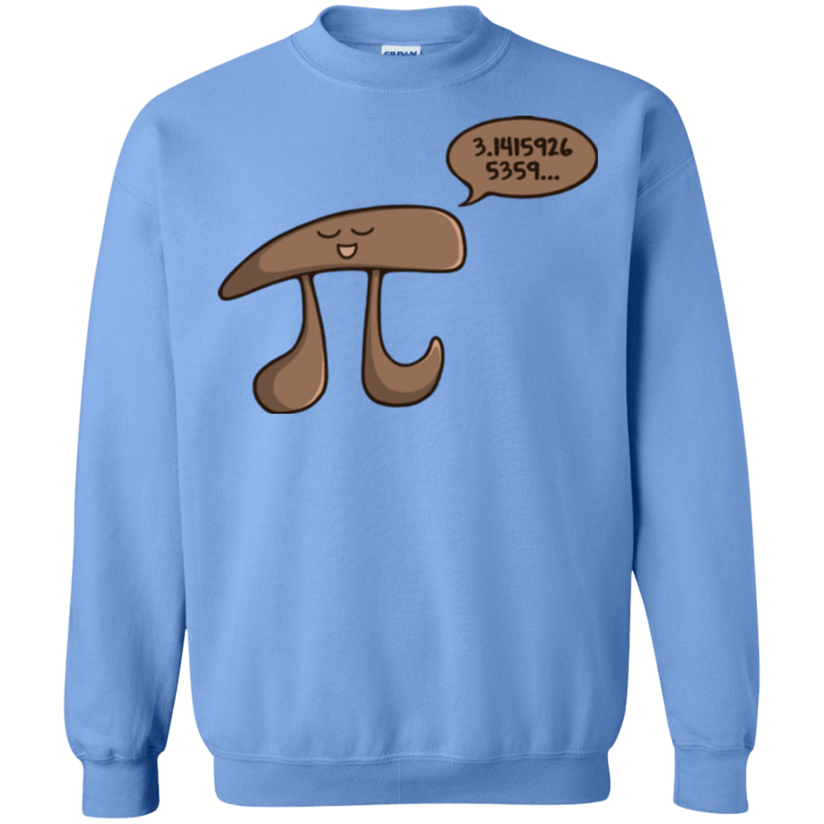 Sweatshirts Carolina Blue / Small I am Pi Crewneck Sweatshirt