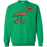 Sweatshirts Irish Green / Small I am Pi Crewneck Sweatshirt