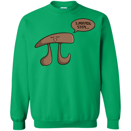 Sweatshirts Irish Green / Small I am Pi Crewneck Sweatshirt