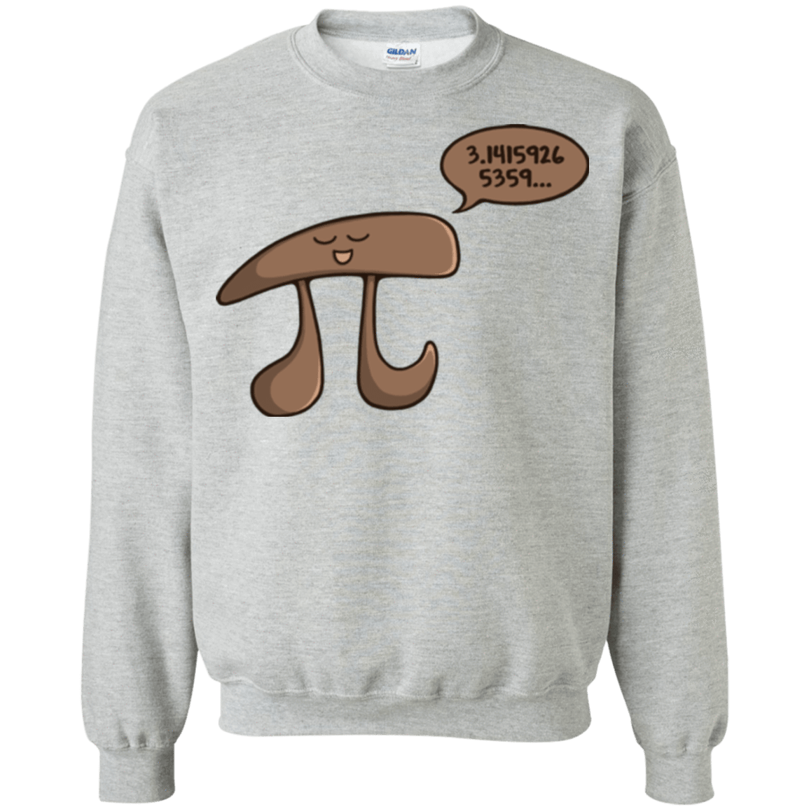 Sweatshirts Sport Grey / Small I am Pi Crewneck Sweatshirt