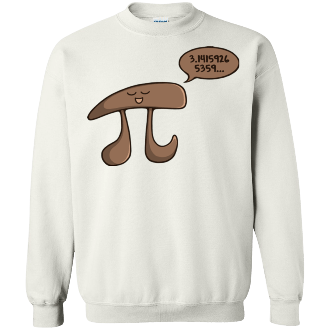 Sweatshirts White / Small I am Pi Crewneck Sweatshirt