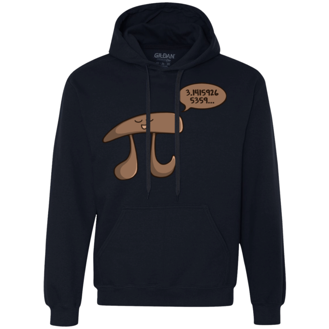 Sweatshirts Navy / Small I am Pi Premium Fleece Hoodie