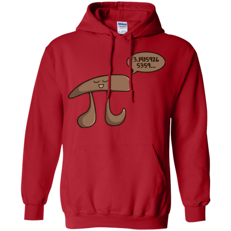 Sweatshirts Red / Small I am Pi Pullover Hoodie