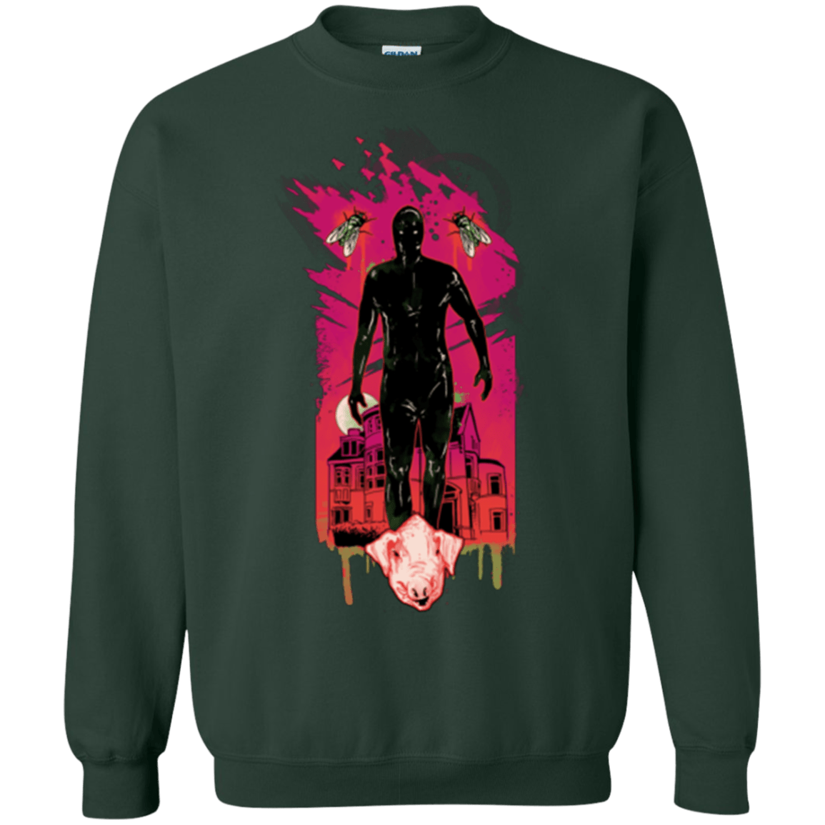 Sweatshirts Forest Green / Small I Am Rubber Crewneck Sweatshirt