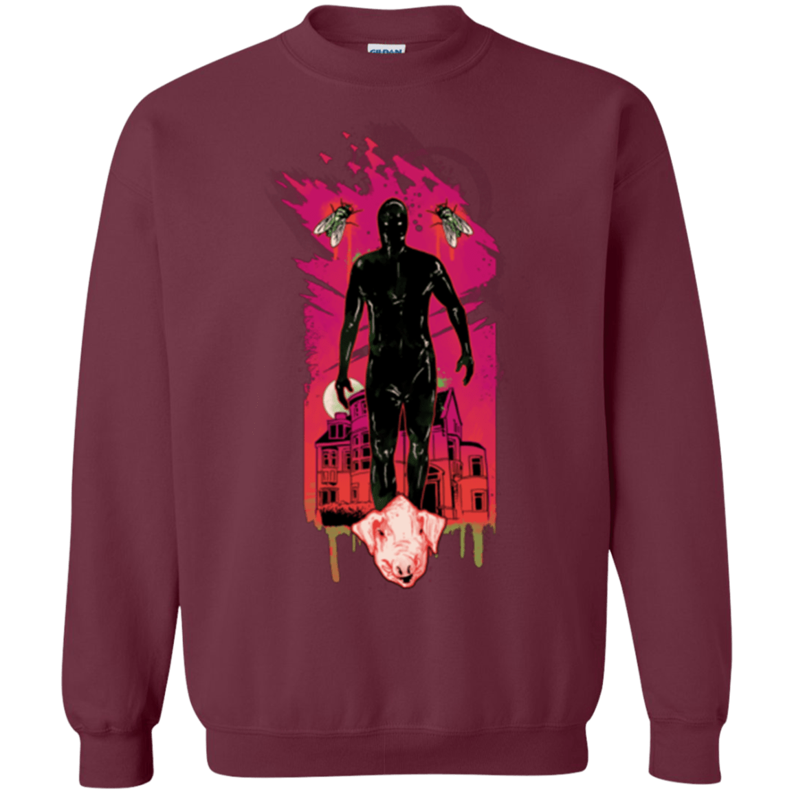 Sweatshirts Maroon / Small I Am Rubber Crewneck Sweatshirt