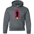 Sweatshirts Dark Heather / YS I Am Rubber Youth Hoodie