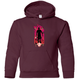 Sweatshirts Maroon / YS I Am Rubber Youth Hoodie