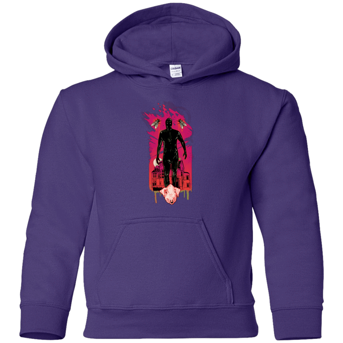 Sweatshirts Purple / YS I Am Rubber Youth Hoodie