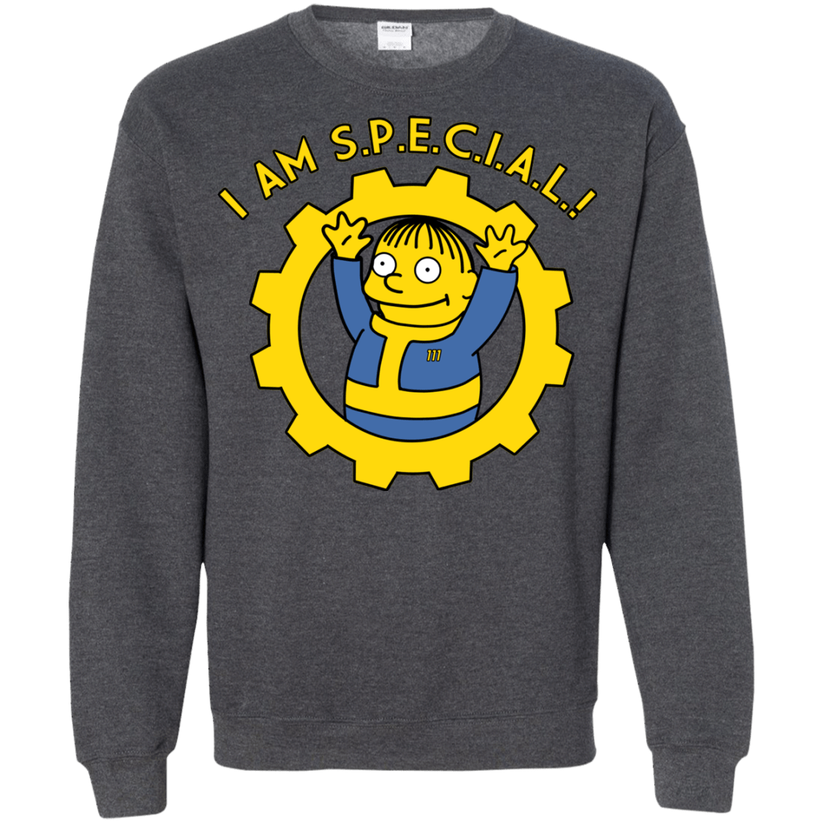 Sweatshirts Dark Heather / Small I am special Crewneck Sweatshirt