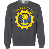 Sweatshirts Dark Heather / Small I am special Crewneck Sweatshirt