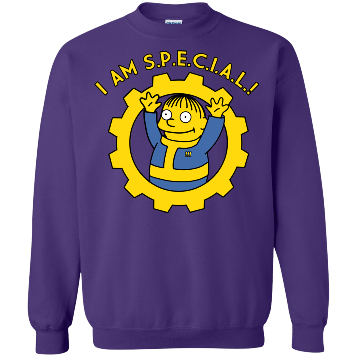 Sweatshirts Purple / Small I am special Crewneck Sweatshirt