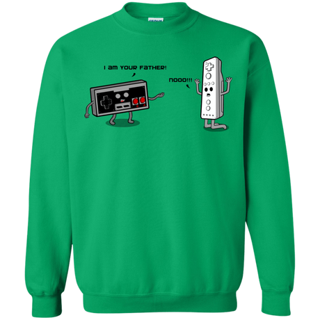 Sweatshirts Irish Green / Small I am your father NES Crewneck Sweatshirt