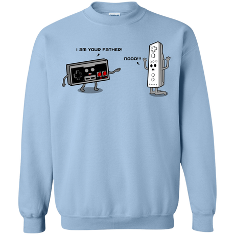 Sweatshirts Light Blue / Small I am your father NES Crewneck Sweatshirt