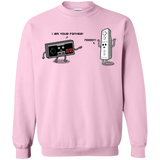 Sweatshirts Light Pink / Small I am your father NES Crewneck Sweatshirt