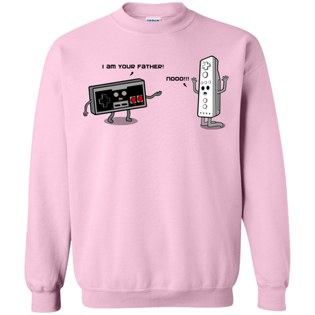 Sweatshirts Light Pink / Small I am your father NES Crewneck Sweatshirt