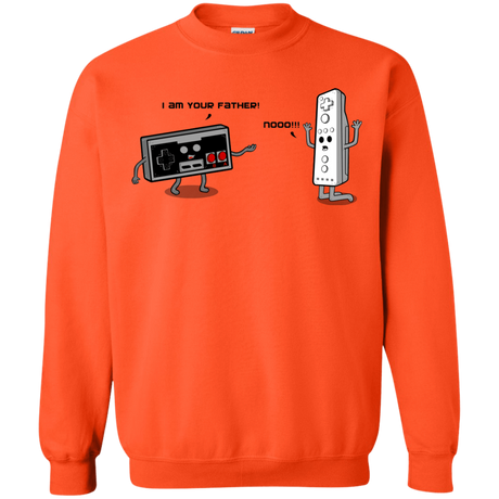 Sweatshirts Orange / Small I am your father NES Crewneck Sweatshirt