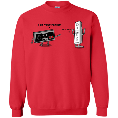 Sweatshirts Red / Small I am your father NES Crewneck Sweatshirt