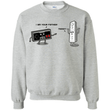 Sweatshirts Sport Grey / Small I am your father NES Crewneck Sweatshirt