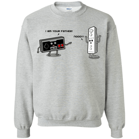 Sweatshirts Sport Grey / Small I am your father NES Crewneck Sweatshirt