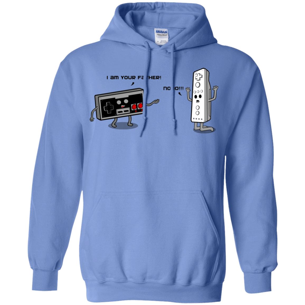 Sweatshirts Carolina Blue / Small I am your father NES Pullover Hoodie