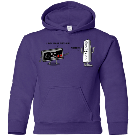 Sweatshirts Purple / YS I am your father NES Youth Hoodie
