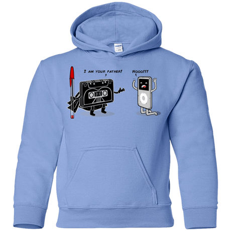 Sweatshirts Carolina Blue / YS I Am Your Father Youth Hoodie