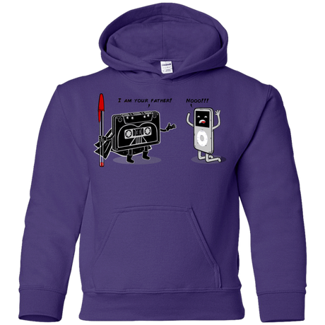 Sweatshirts Purple / YS I Am Your Father Youth Hoodie