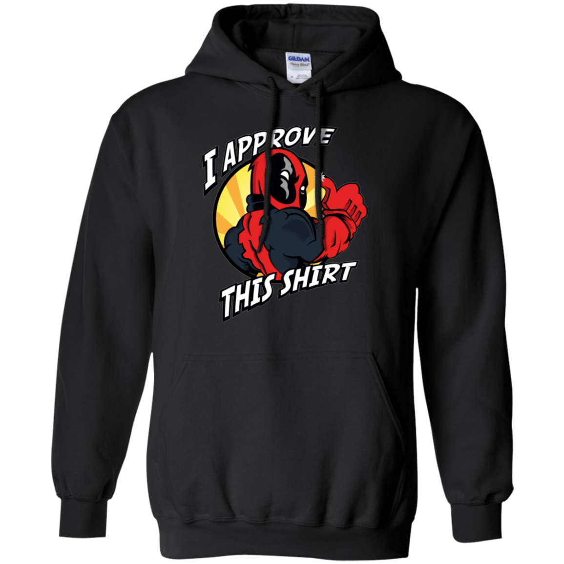 Sweatshirts Black / Small I Approve This Shirt Pullover Hoodie
