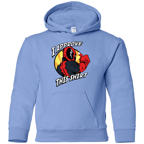 Sweatshirts Carolina Blue / YS I Approve This Shirt Youth Hoodie