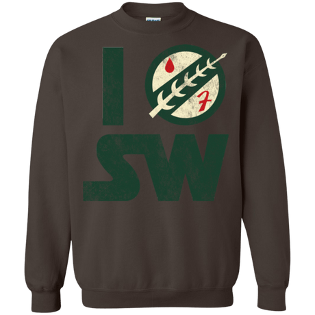 Sweatshirts Dark Chocolate / Small I Boba SW Crewneck Sweatshirt