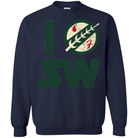 Sweatshirts Navy / Small I Boba SW Crewneck Sweatshirt