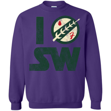 Sweatshirts Purple / Small I Boba SW Crewneck Sweatshirt